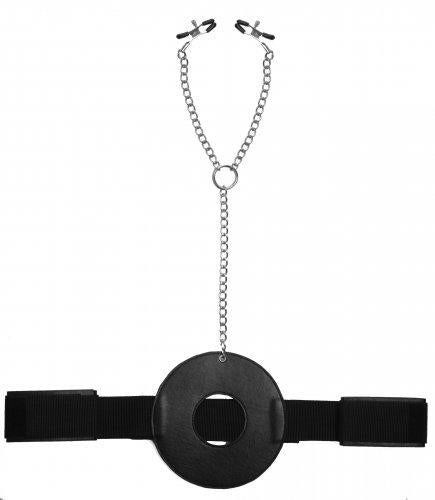 Detained Restraint System With Nipple Clamps